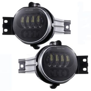 Φωτισμός DOT Fog Light για το 2003 2004 2005 2006 2007 2008 2009 Dodge Ram 1500-3500 Chrome Μαύρο Φώτα Ομίχλης