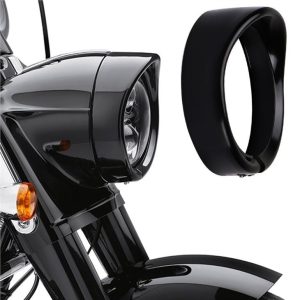Morsun 7inch στρογγυλό led μοτοσικλέτα προβολέα δαχτυλίδι υποστήριγμα για Harley FLD
